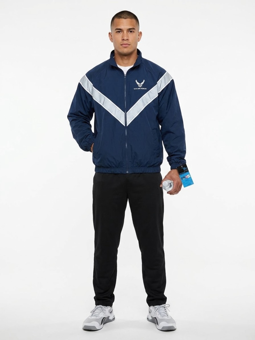 NWT Official USAF Air Force PTU Track Jacket Windbreaker XL-Reg A38